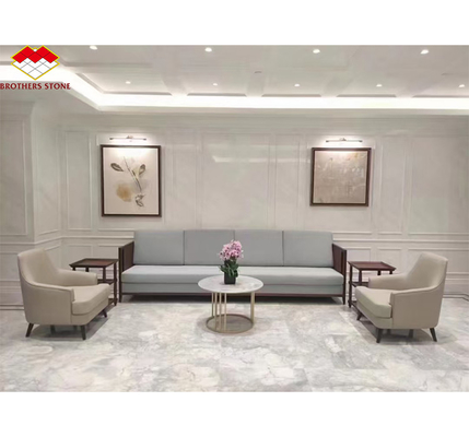 White Thassos Marble Big Slab Polished Stone Wall Panel Tile for Modern Hotel Design