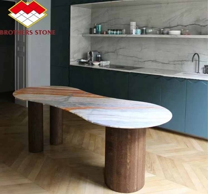Cut-To-Size Onyx Marble Stone Slabs Perfect for Home Decor and Living Room Table