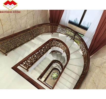 Custom Modern White Onyx Marble Slab for Staircase Dining Table Fireplace Stove Stone