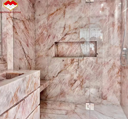 Big Slab Honed Cristallo Marble Stone for Luxurious Modern Hotel Bathroom Sink Design