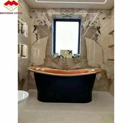 Natural Stone Pandora Marble Big Slab Cut-to-Size Designs for Modern Hotel Villa Wall