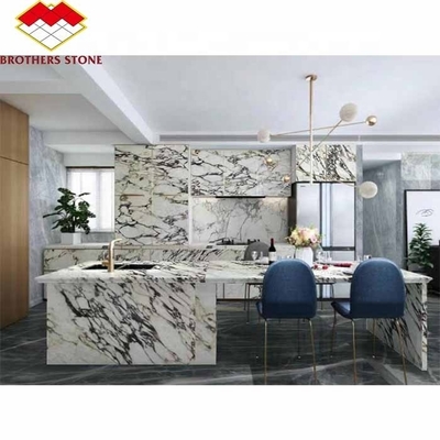 Decorative Wall Panel in Honed Viola Marble A Stunning Focal Point for Interiors