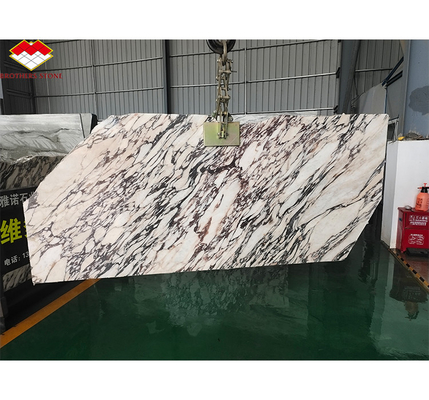 Modern Purple Calacatta Viola Marble Slabs for Villa Kitchen Countertops in Hotel