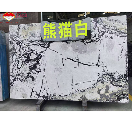 Hotel and Home Design Big Slab Panda White Granite Black Veins Kitchen Countertops