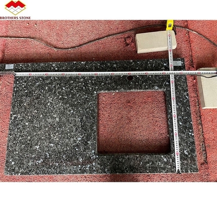 Modern Blue Granite Stone Slabs Prices for Natural Blue Pearl Countertop Renovation