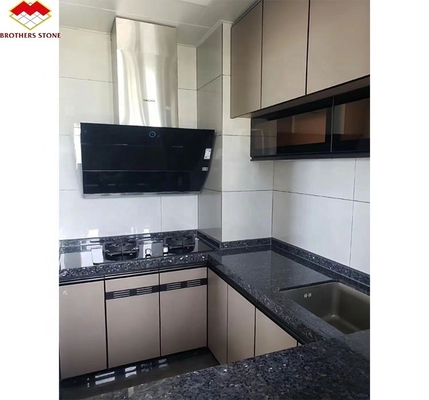 Modern Blue Granite Stone Slabs Prices for Natural Blue Pearl Countertop Renovation