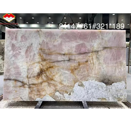 Polished Brazilian Pandora Marble Big Slab for Modern Style Patagonia Wall Panel