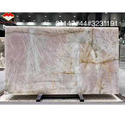 Polished Brazilian Pandora Marble Big Slab for Modern Style Patagonia Wall Panel
