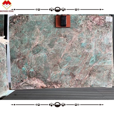 Indoor Portomare Quartzite Bright Amazon Green Marble Slabs Multicolor Verde Guatemala