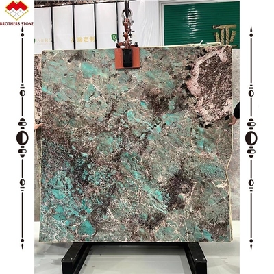 Indoor Portomare Quartzite Bright Amazon Green Marble Slabs Multicolor Verde Guatemala