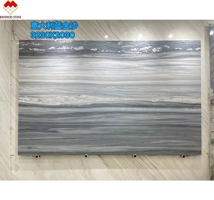 Big Slab Stone Form Palissandro Blue Marble for Apartment Wall and Floor Covering