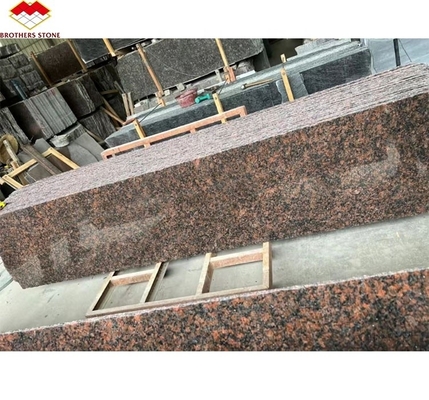 Park Modern British Brown Granite Stone Polished Surface for Kitchen Countertop Design