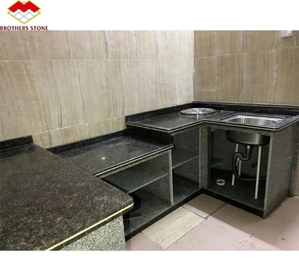 Park Modern British Brown Granite Stone Polished Surface for Kitchen Countertop Design