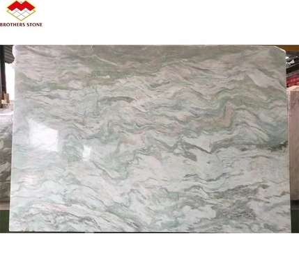 Modern Design Style Big Slab Green Jade Onyx Marble Stone for Bathroom Wall and Table