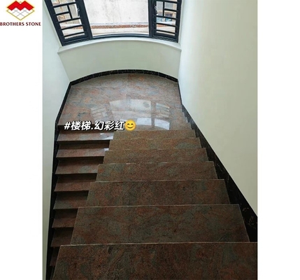 High Quality Polished Red Granite Stone Himalayan Blue Granite Big Slab for Interior Stairs Decor and Kitchen Products