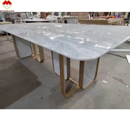 Customized Size Blue Quartz Countertops Backlit Brazil Blue Crystal Marble Stone at Good