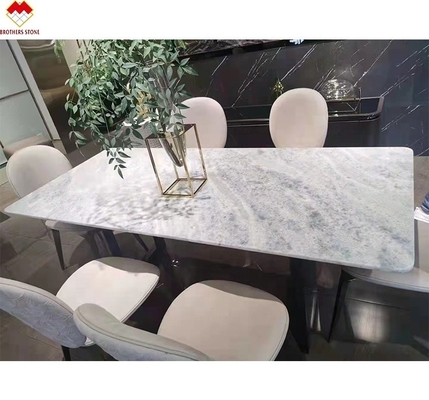 Customized Size Blue Quartz Countertops Backlit Brazil Blue Crystal Marble Stone at Good