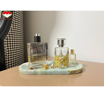 Maldives Blue Luxury Stone Translucent Polished Big Slab for Hotel Dining Table Set