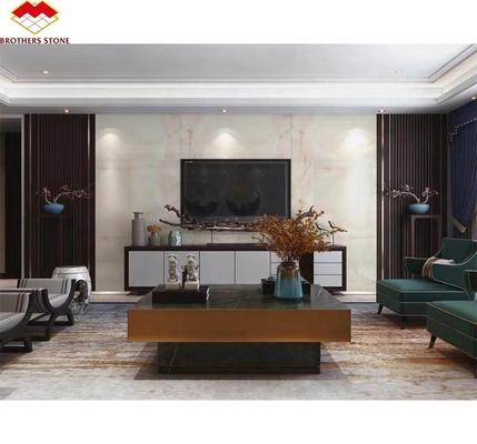 Modern Ice Jade Snow White Ice Onyx Stone Translucent Cristallo Quartzite Marble Slab