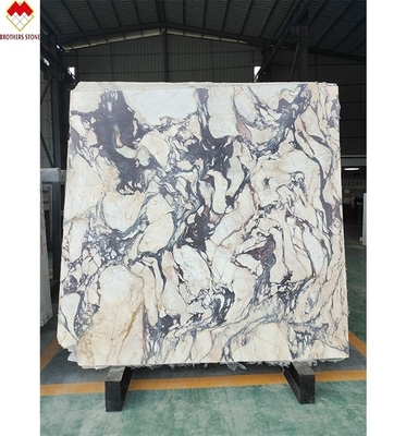 Hotel Decoration Afyon Violet Arabescato Venato Marble Slabs with Calacatta/Calcutta