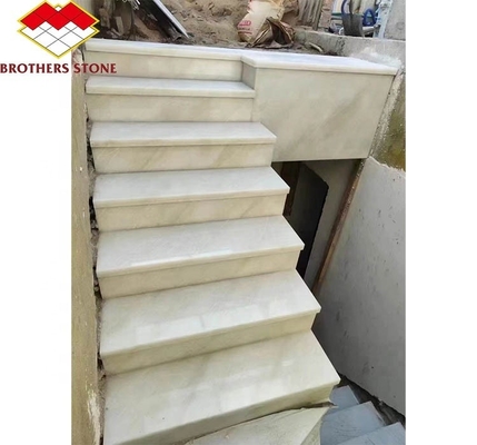 Modern Royal White Onyx Honed Marble Sheet Cut-to-Size Graphic Design Solution for Wall Panel and Dining Table Set