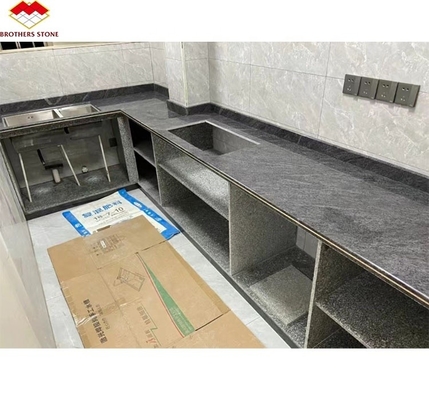 Polished Vizag Blue Granite Tiles in Modern Style for Kitchen Countertop and Flooring