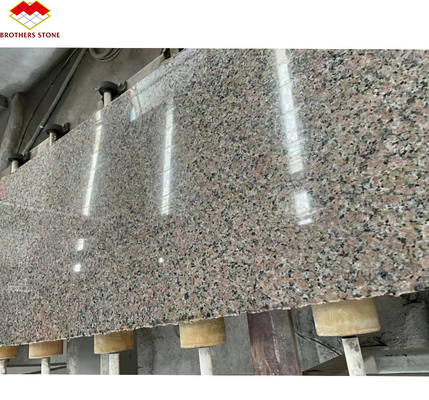 2700kg/m3 Granite Density G636 Slabs Modern Design Style for Villa Graphic Pink Porrno