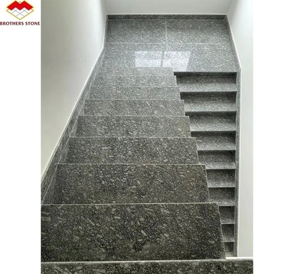 Cut-To-Size Black Granite Slab for Stairs and Buildings in Modern Chinese Design