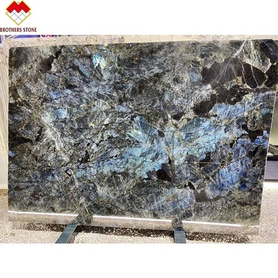 Big Slab Luxury Emerald Blue Onyx Marble from Brazil for Transparent Dinner Table Top