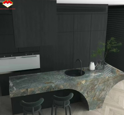 Amazon Blue Luxury Stone with Polished Surface Modern Home Countertops and Wall Decor