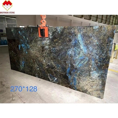 15-18mm Thickness Azul Bahia Marble Transparent Crystal Blue Onyx Marble Tile at Good