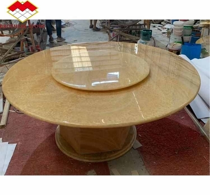 Surface Finishing Polished Design Backlit Orange Jade Stone for Basin and Dining Table