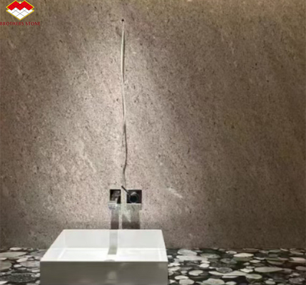 Italian Kwong Grey Marble Modern Slab Hotel Bathroom Wall Panels Polished Floor Tile