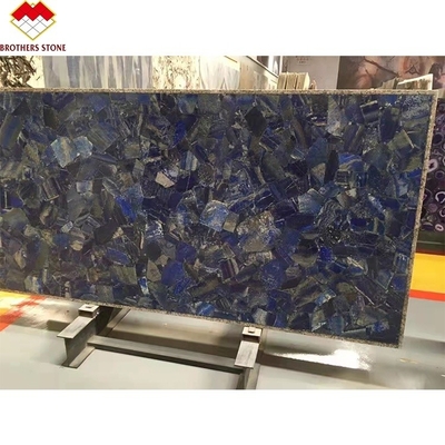 Modern Tile Azul Bahia Marble Blue Color Lemurian Blue Granite Slab for Interior Decoration