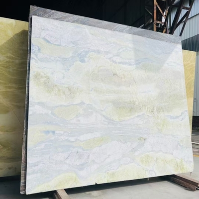 Dreaming Verde Jade Marble Onyx Modern Stone for Countertop Vanity Table Wall Flooring Design