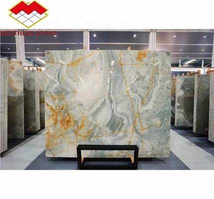 Modern Backlit Green Onyx Stone Slab Cut-to-Size Jade Stone Price for Living Room Wall Graphic Design