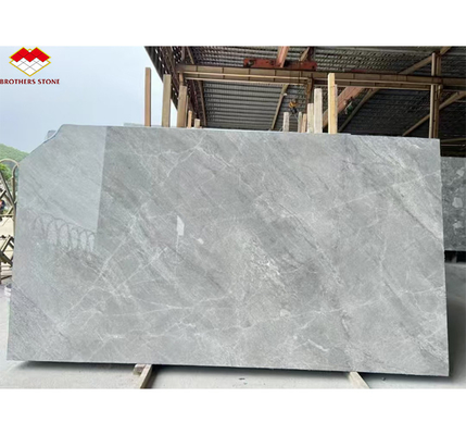Yinsha Italian Grey Marble Stone Big Slab for Hotel Floors and Interior Home Stairs