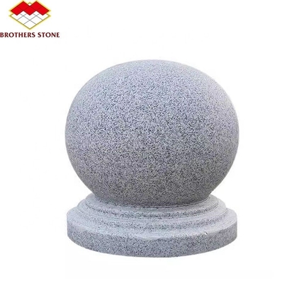 Modern Luxury Granite Floor Tile for Polished Surface Outdoor Barricade Ball Parking