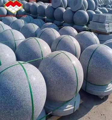 Modern Luxury Granite Floor Tile for Polished Surface Outdoor Barricade Ball Parking