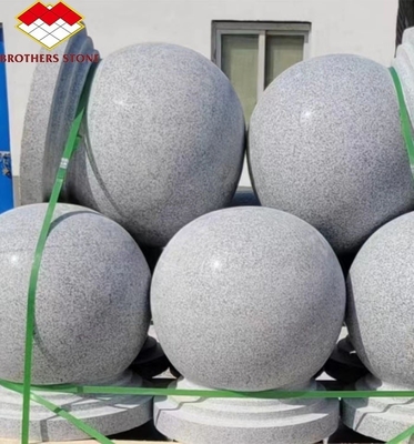Modern Luxury Granite Floor Tile for Polished Surface Outdoor Barricade Ball Parking