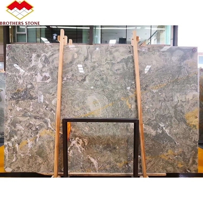 15-18mm Thickness Marble Agate Tiles and Golden Sapphire Slab for Interior Decoration