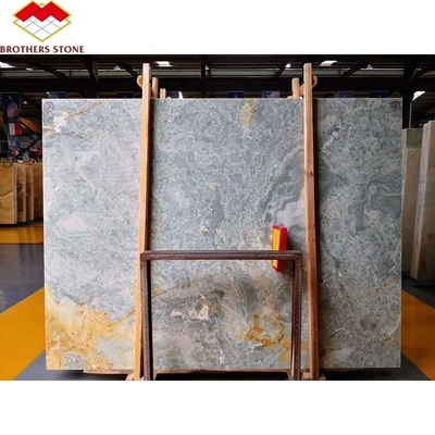 15-18mm Thickness Marble Agate Tiles and Golden Sapphire Slab for Interior Decoration
