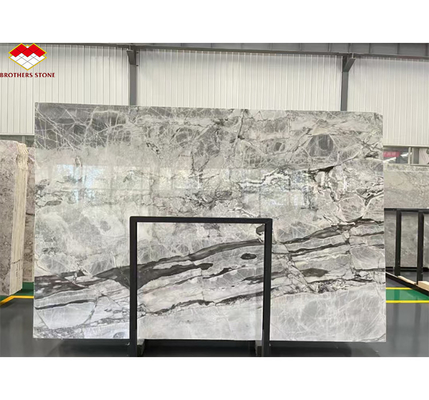 Brazil Calacatta Grey Marble Fish Belly Gray Marble for Hotel Anti Slip Stairs Design