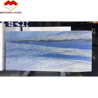 Brothers Stone Satin Blue Granite Quartzite Imperial Azul Macaubas for Floor Wall Light Blue Azul Macaubas Blue Marble