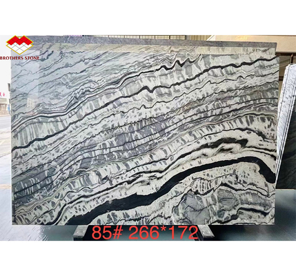Transform Your Dining Table with Brazil's Popular Stone Panda Impression Marble Slab