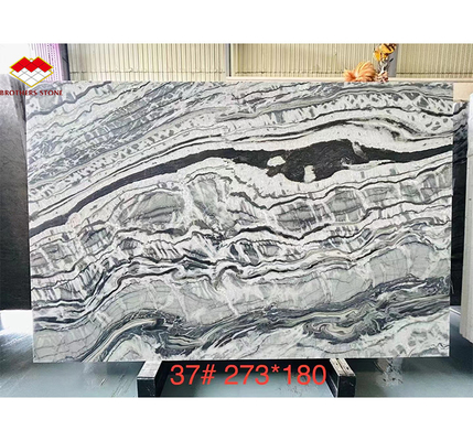 Transform Your Dining Table with Brazil's Popular Stone Panda Impression Marble Slab