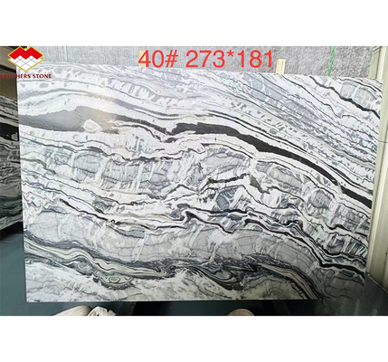 Transform Your Dining Table with Brazil's Popular Stone Panda Impression Marble Slab