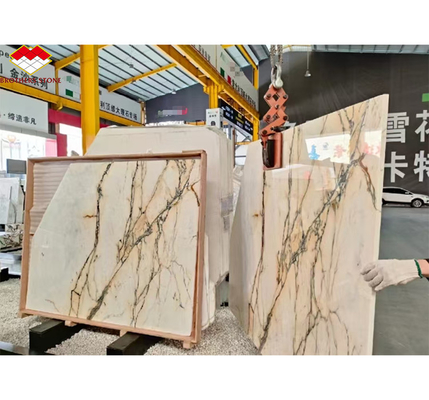 Polished Beautiful Paonazzo Marble Stone for Hotel Kitchen Countertop Decoration