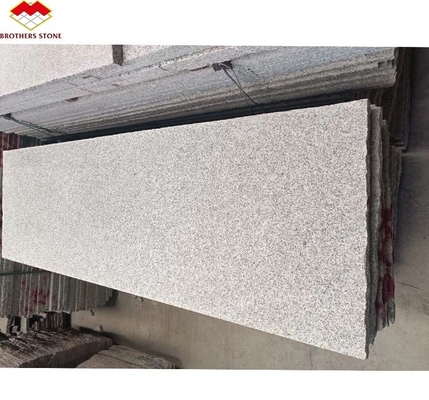 Chinese Granite Luxury Outdoor White Granite Cut-to-Size Flamed Slabs for Floors Stairs
