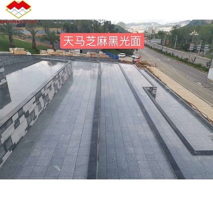 Chinese Granite Cut-To-Size Slab for Outdoor Flooring 30mm Polished Flamed Stone